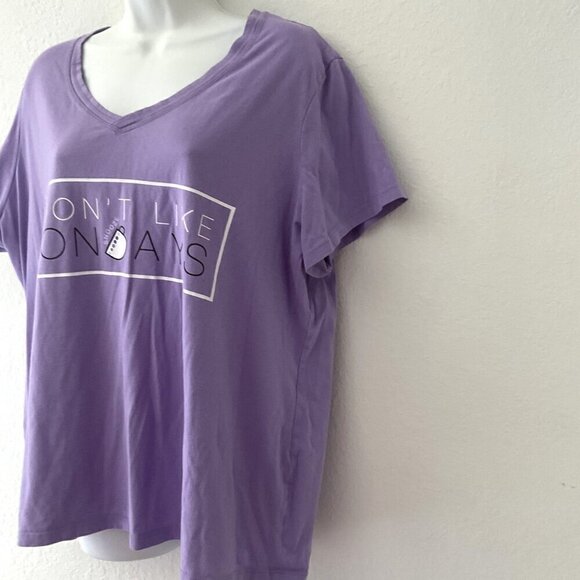 I DON’T LIKE MONDAYS T SHIRT PLUS 18-20W EUC - Picture 3 of 9